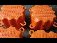 Cubo de pontão de PE azul para várias combinações resistente a produtos químicos e à corrosão