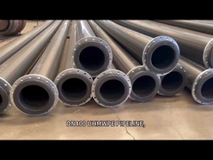 Tubulação de descarga de rejeitos de minas UHMWPE com flanges