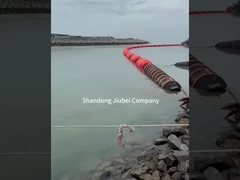Long Life Using Polyethylene Pipe Floater With Impact Resistance Orange Colour Buoyancy > 150N (Floatador de tubos de polietileno com resistência ao impacto, flutuação de cor laranja > 150N)