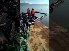 Tipo 2 Barreira de Cortina de Sedimentos Flutuante Tipo 1 Design de Cortina de Turbidez Contenção de Óleo