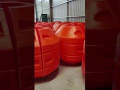 Flutuador de Tubo de HDPE Resistente à Corrosão em Forma de Cilindro Galvanizado a Quente para Aplicações Marítimas